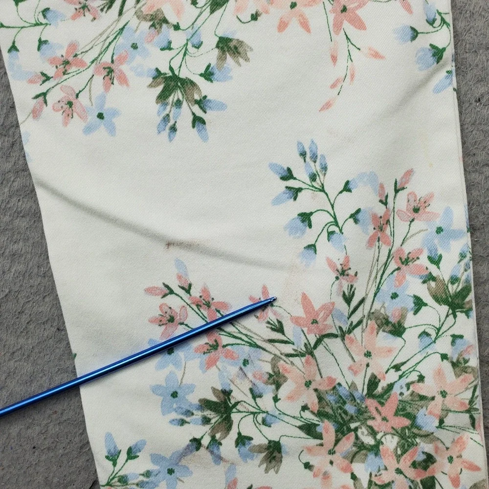 Floral Print Women's Pants - Picture 9 of 13
